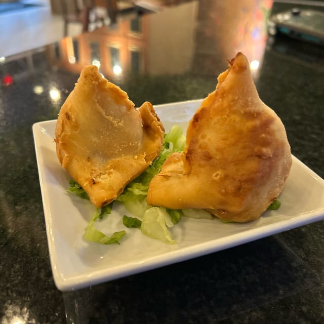 Vegetable Samosa.