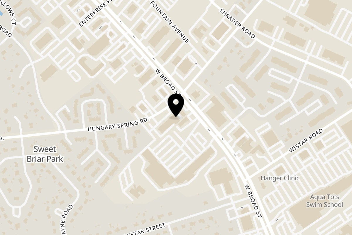 Map showing the location of Noorani Kabab House on 2757 Hungary Spring Rd in Henrico